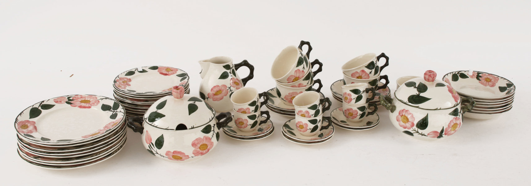 Mat-, te- och kaffeservisdelar, "Wild Rose", Villeroy & Boch