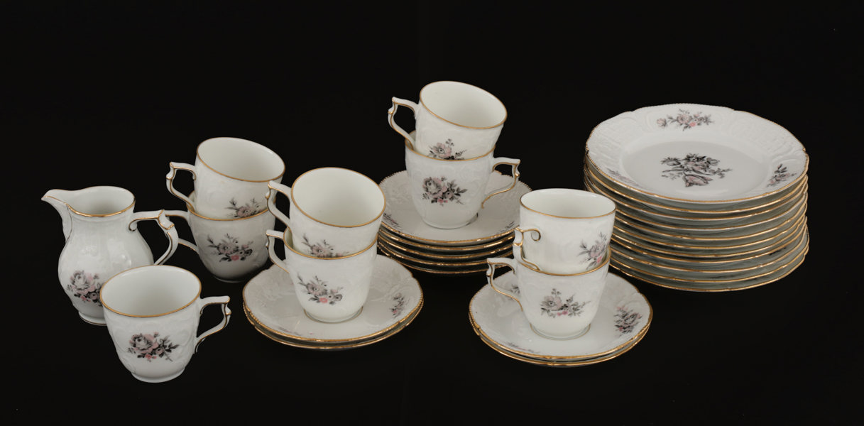 Kaffeservisdelar, "Sanssouci", Rosenthal