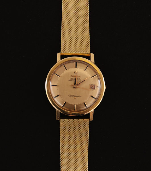 Herrarmbandsur, Omega, Constellation, 18k