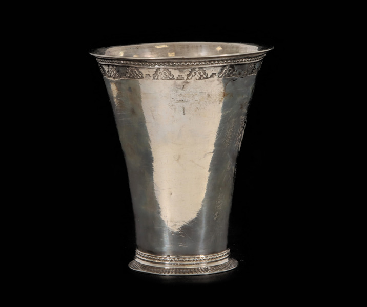 Bägare i silver, 1747