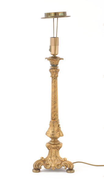 Bordslampa, nyrokoko, 1800-talets senare del