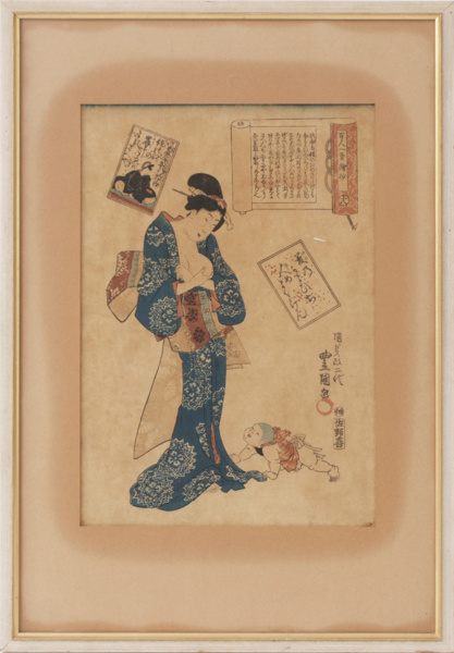 Träsnitt, Utagawa Kunisada