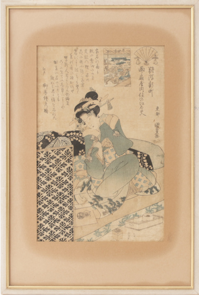 Träsnitt, Utagawa Kunisada