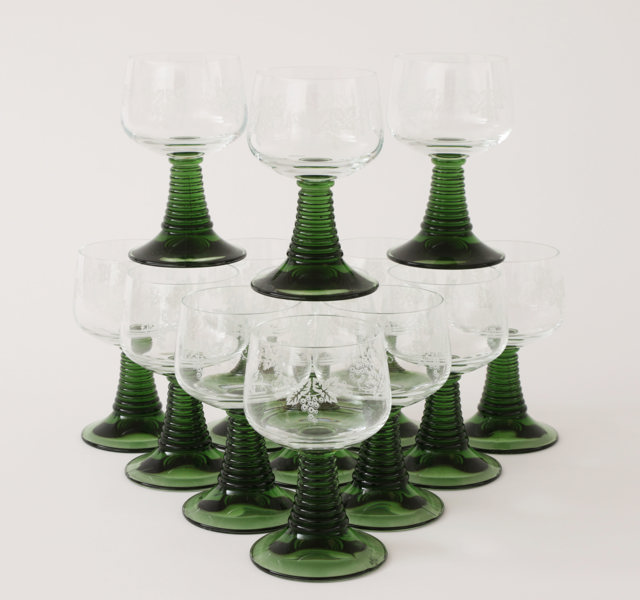 Vinglas 13st, remmarmodell