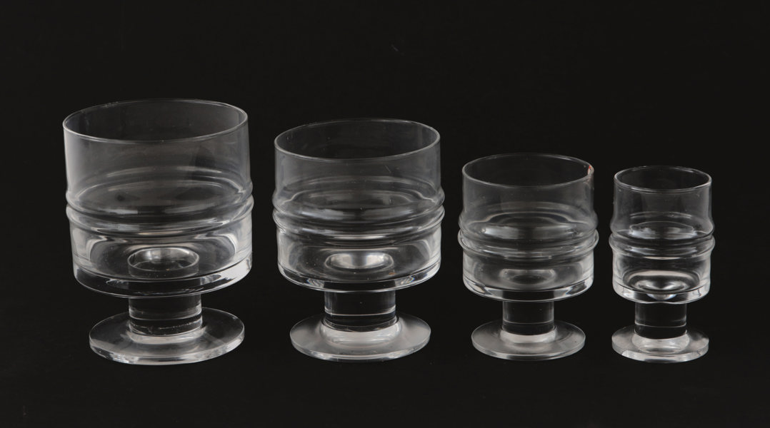 Glasservisdelar, "Pisaranrengas", Timo Sarpaneva för Iittala