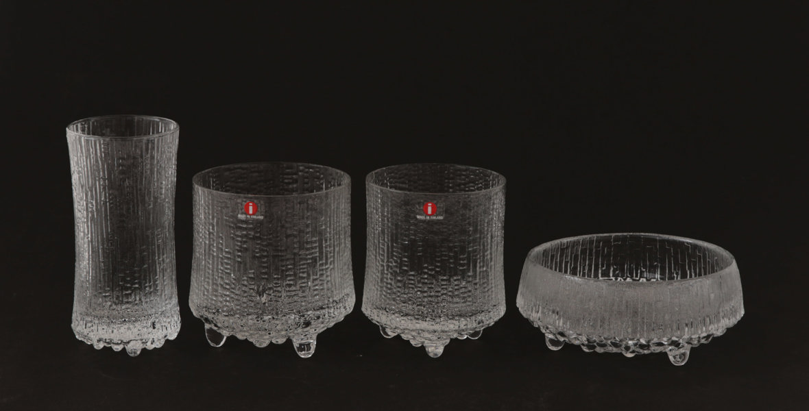 Glasservisdelar 21st, "Ultima Thule", Iittala