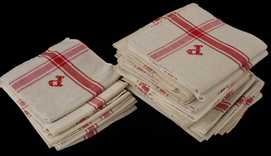 Handdukar i linne 24st