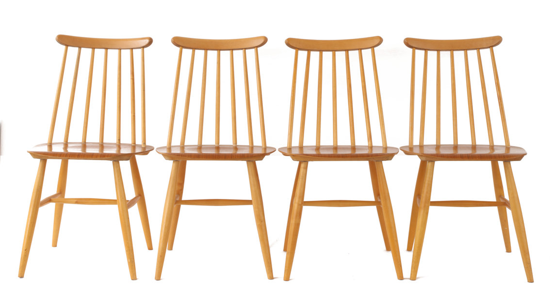 Stolar 4st, "Fanett", Ilmari Tapiowaara för Edsbyverken