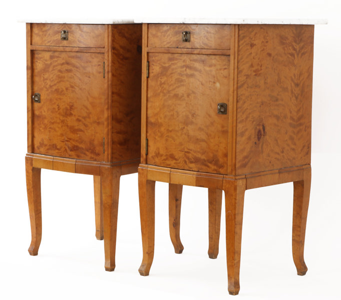 Nattduksbord ett par, 1910/20-tal