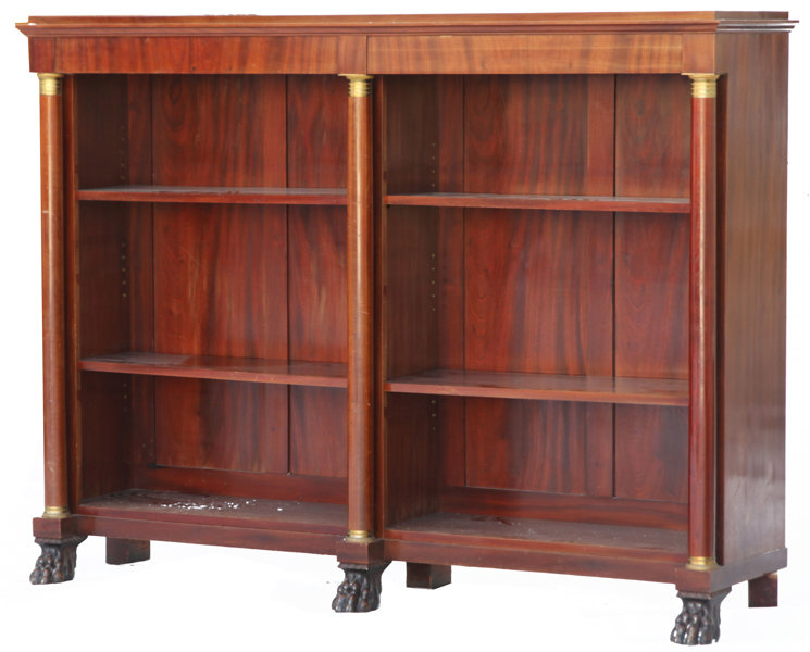 Bokhylla, empirestil, 1900-talets början