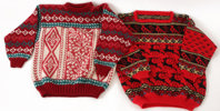 Stickade tröjor 2st