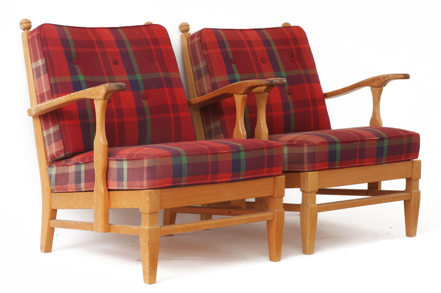 Fåtöljer ett par, "Åre", Gösta Göperts, 1900-talets andra hälft