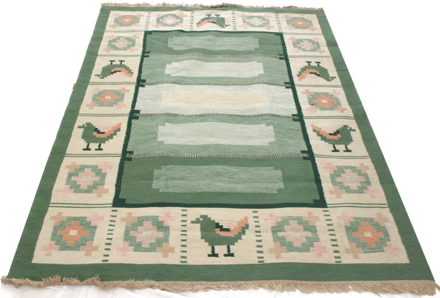 Röllakanmatta, 1900-talets andra hälft