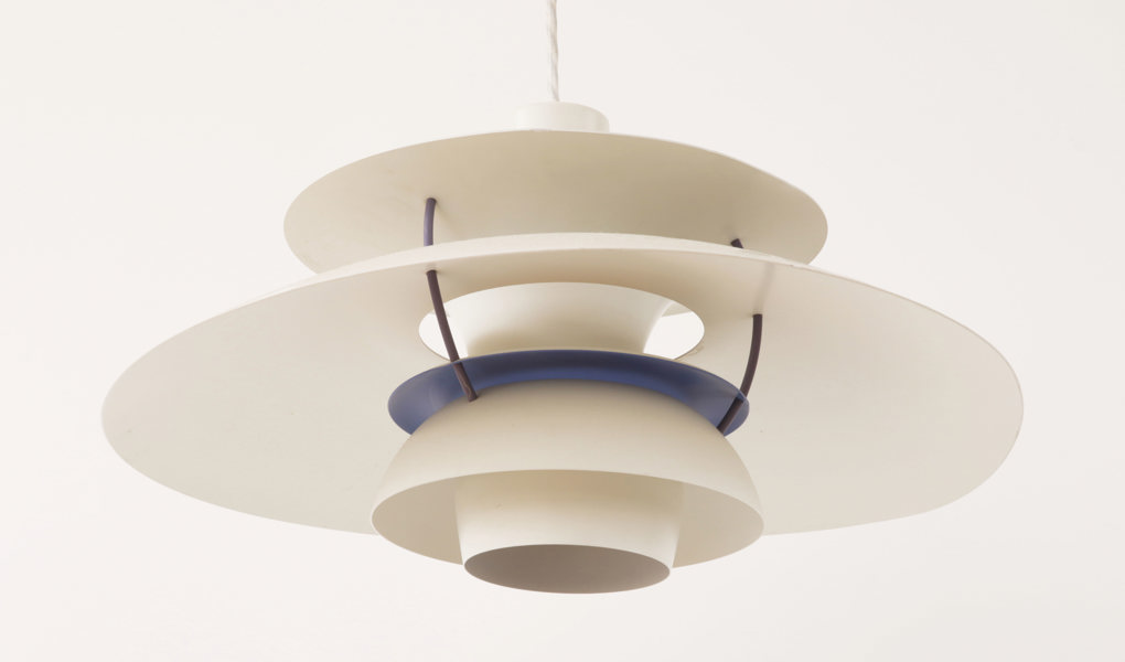 Taklampa, "PH-5", Poul Henningsen för Louis Poulsen, Danmark