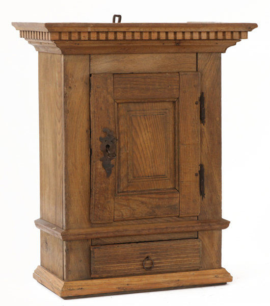 Väggskåp, allmoge, södra Sverige, 17/1800-tal