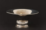 Skål på fot, silver, 1927