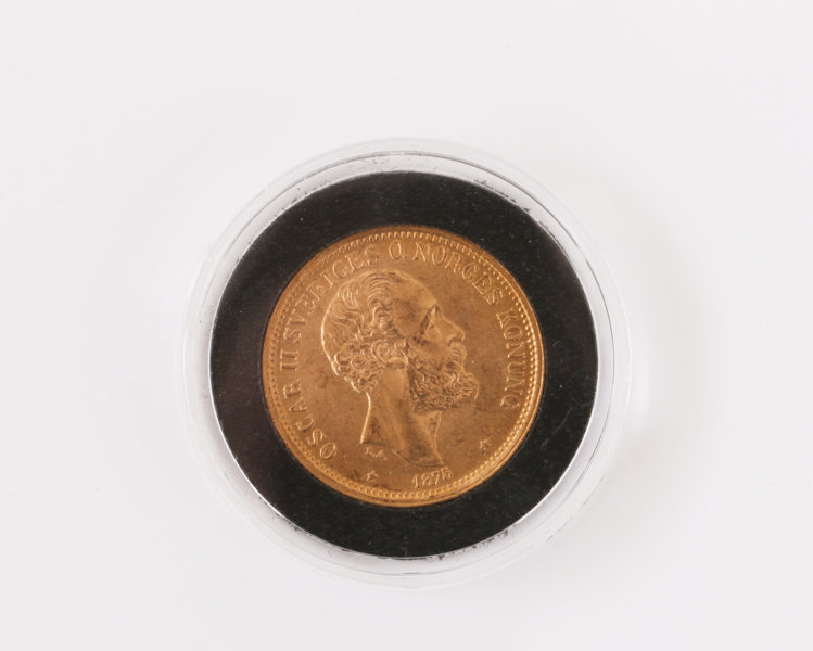 Guldmynt, 20kr, Sverige, Oscar II, 1875