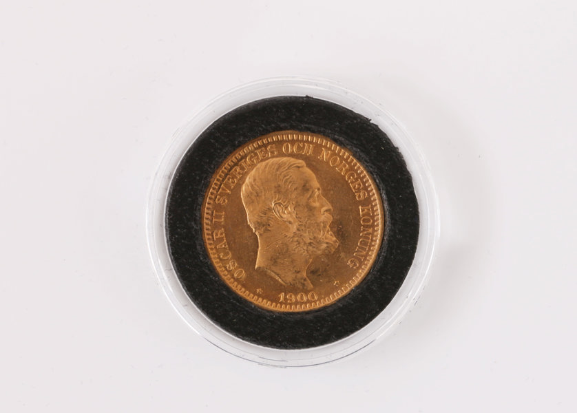 Guldmynt, 20kr, Sverige, Oscar II, 1900