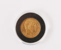 Guldmynt, 20 franc, Leopold I, Belgien, 1865