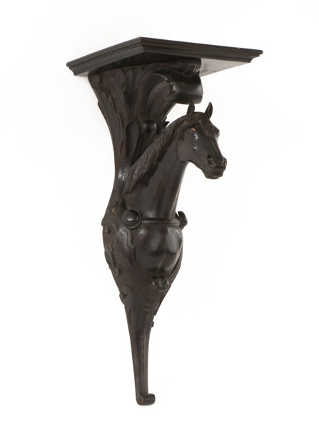 Väggkonsol, daterat 1896