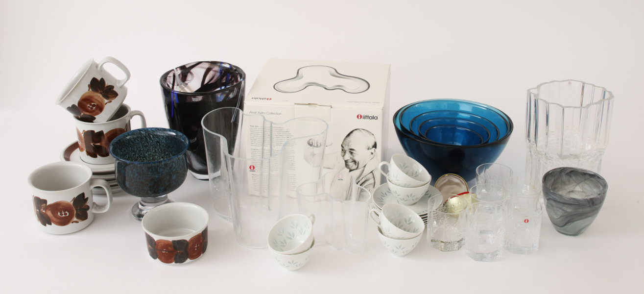 Parti glas och keramik