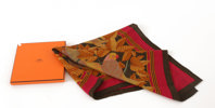 Scarf, "Les Perroquets", Hermès, Paris, Frankrike
