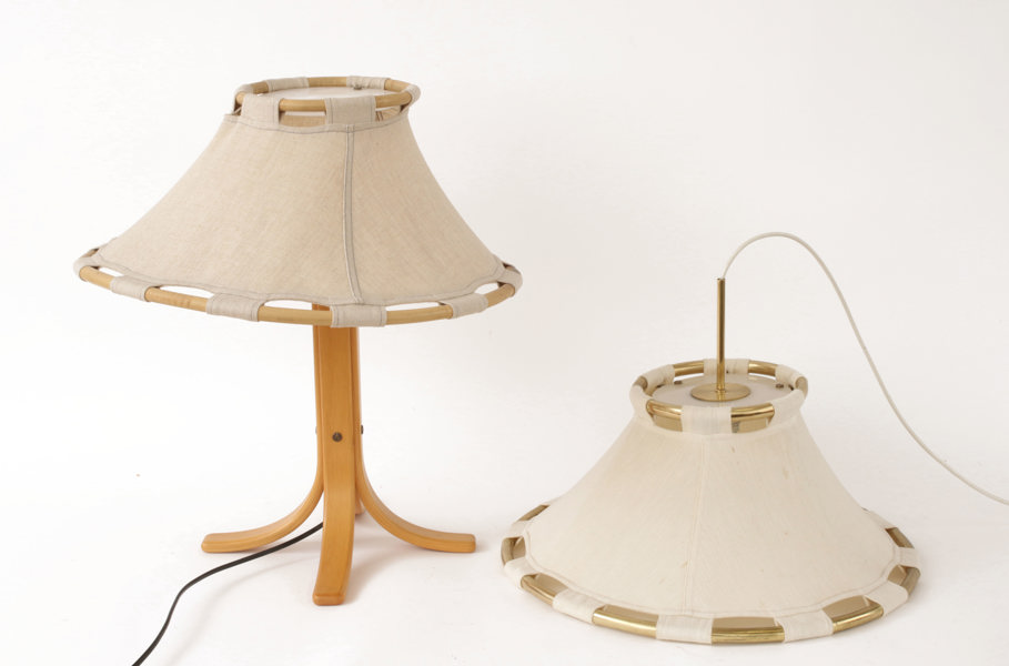 Bords- samt taklampa, "Anna", Anna Ehrner för Ateljé Lyktan