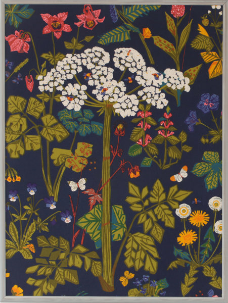 Textiltavla, "Aurora", Jobs, Leksand