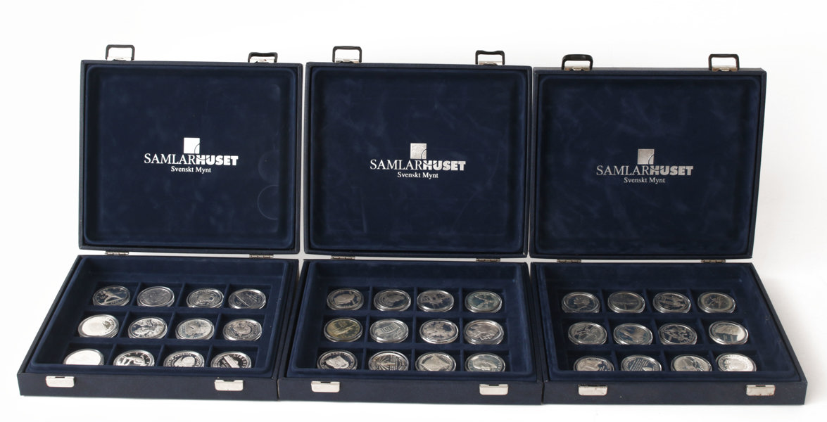 Silvermynt 36st, 1 dollar, USA