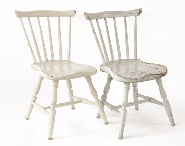 Barnstolar ett par, 1900-talets början