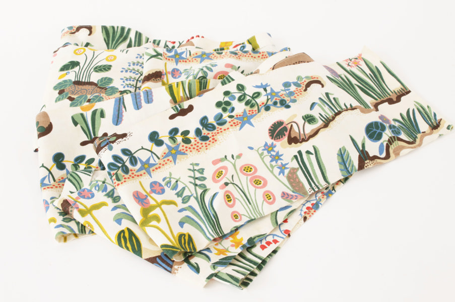 Gardinkappa, "Primavera", Josef Frank för firma Svenskt Tenn