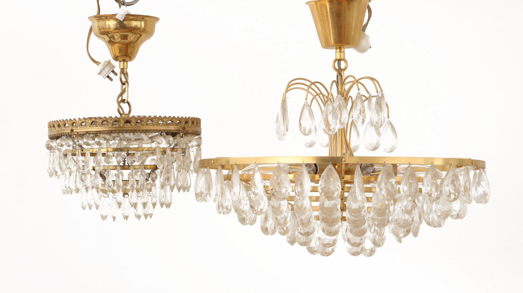 Ljuskronor 2st, 1900-talets andra hälft