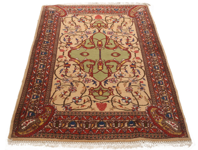 Handknuten matta, orientalisk