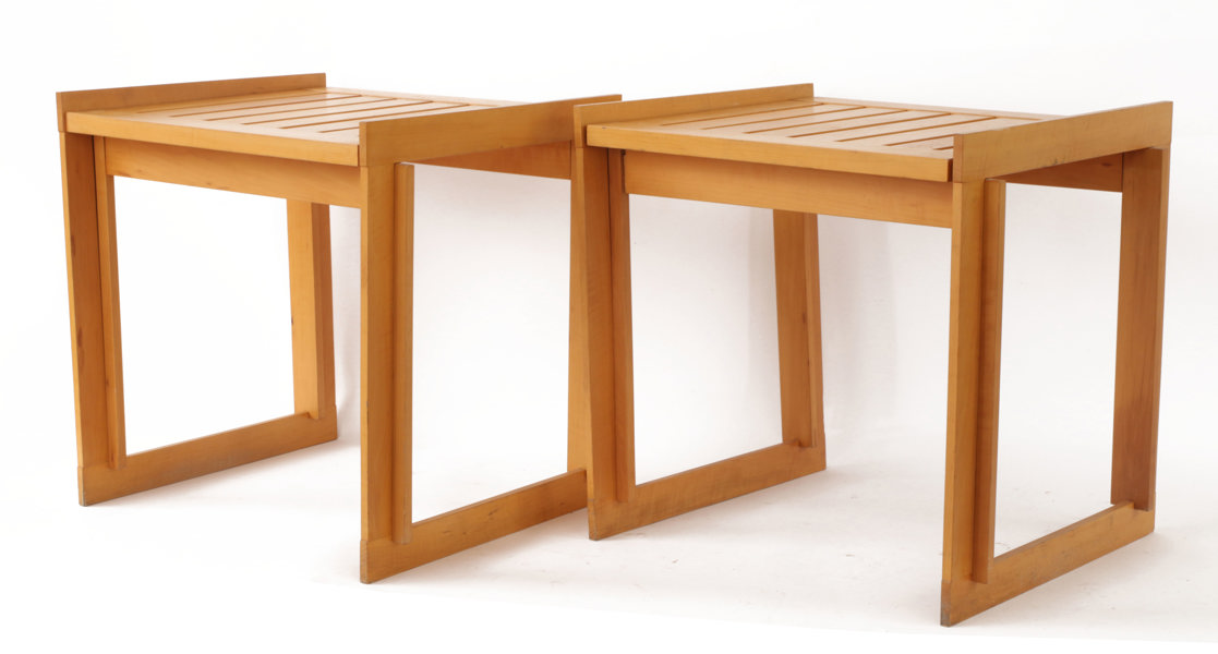 Sidobord ett par, Anders Berglund och Hans Johansson, 1900-talets andra hälft