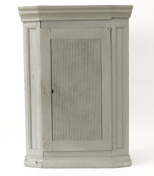 Vägghörnskåp, gustavianskt, 1800-tal