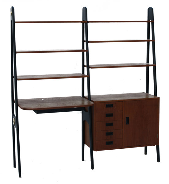 Bokhylla, 1950/60-tal