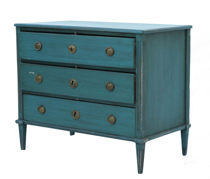 Byrå, gustaviansk, 1800-talets första hälft