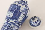 Urna med lock, Kina, Kangxistil, 18/1900-tal