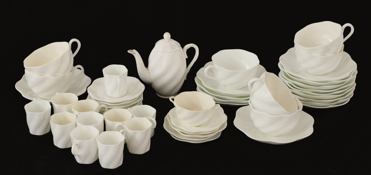 Te- och kaffeservisdelar, Coalport, England