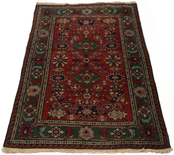 Handknuten matta, orientalisk