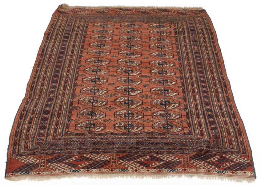 Handknuten matta, orientalisk