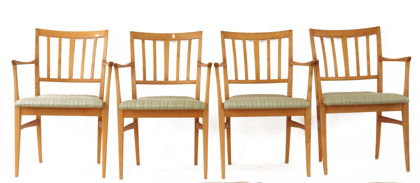 Karmstolar 4st, "Talavid", Carl Malmsten