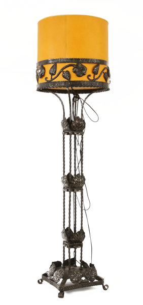 Golvlampa, jugend, tidigt 1900-tal