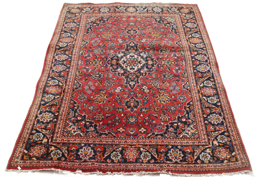 Handknuten matta, orientalisk