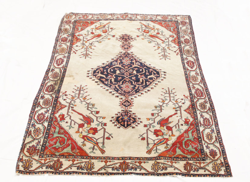 Handknuten matta, orientalisk