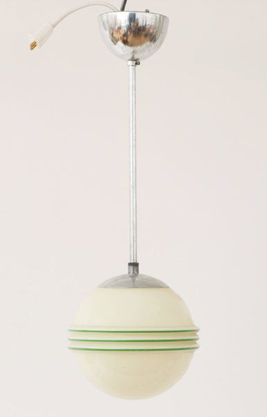 Taklampa, funkis, 1940-tal