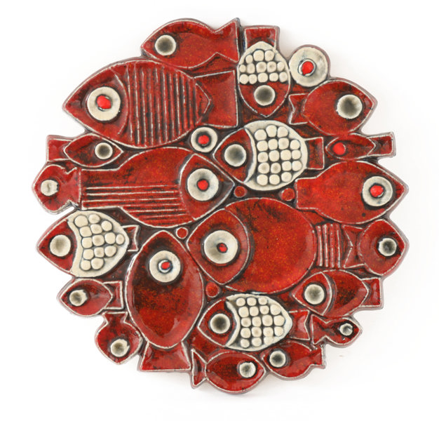 Väggplakett, Britt-Louise Sundell för Gustavsberg