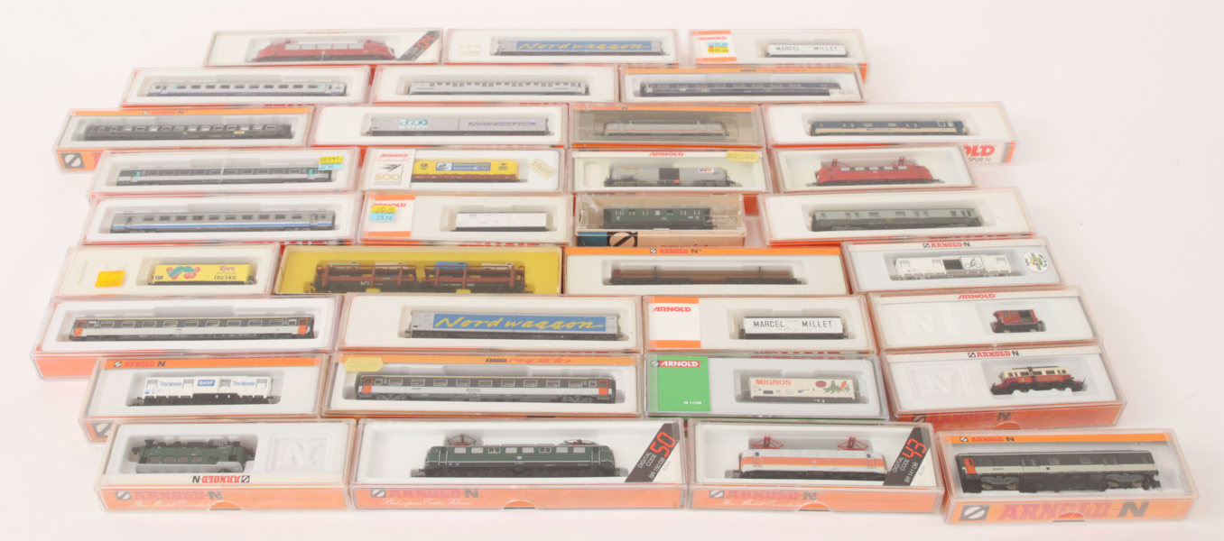 Lok och vagnar 34 delar, Arnold, Tyskland
