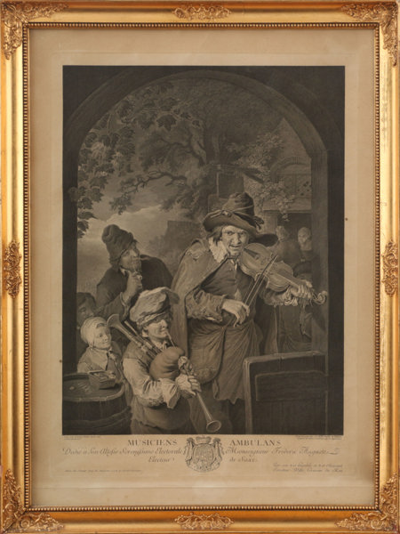 Johan Georg Wille, 1700-tal