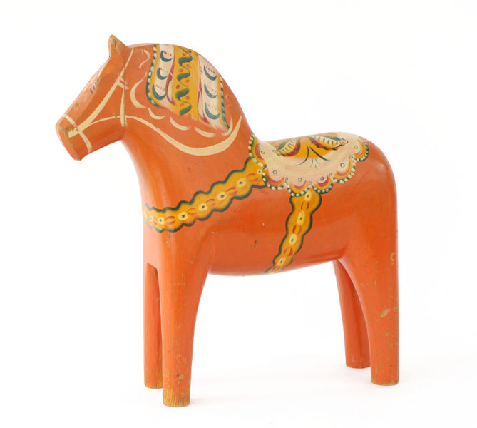 Stor dalahäst, omkring 1900-talets mitt